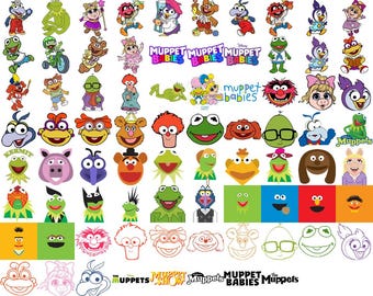 Muppets Digital Stickers- Muppets Stickers- Digital Files- Muppets- Digital Bundle- Digital Prints