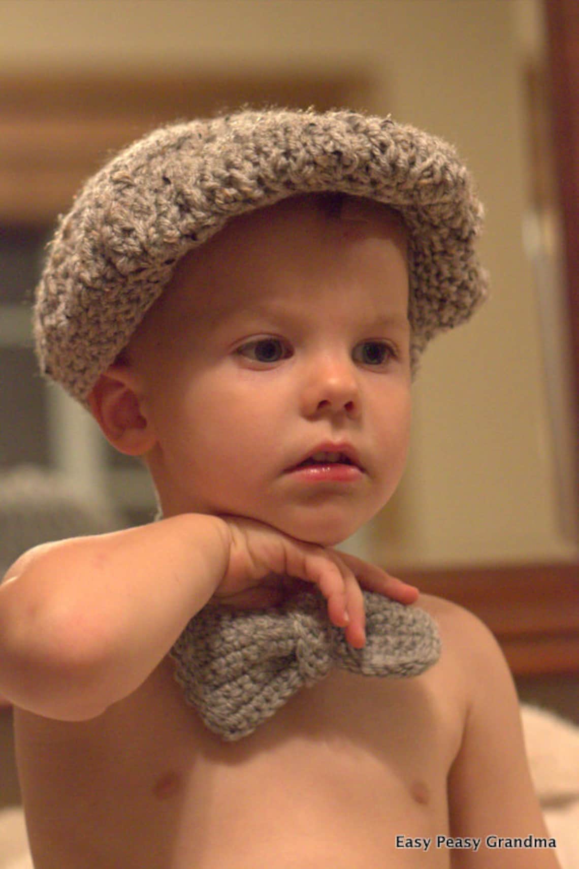 CROCHET PATTERN Cap, Derby, Golf, Hat, PDF File Instant Download Etsy