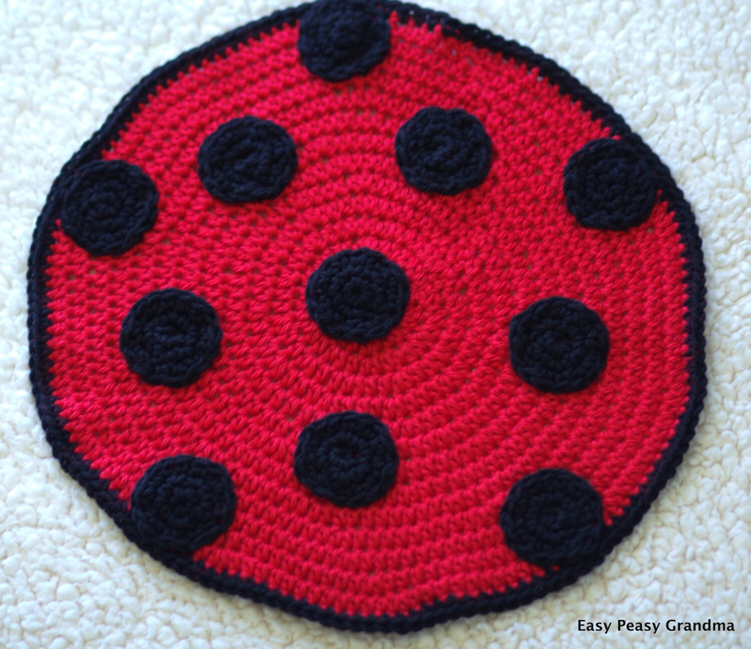 CROCHET PATTERN Ladybug Newborn Baby Photo Prop Etsy