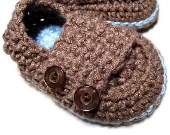 CROCHET PATTERN  - baby shoes, Mary Jane button strap, baby loafers, baby bootie, Pattern PDF, photo prop