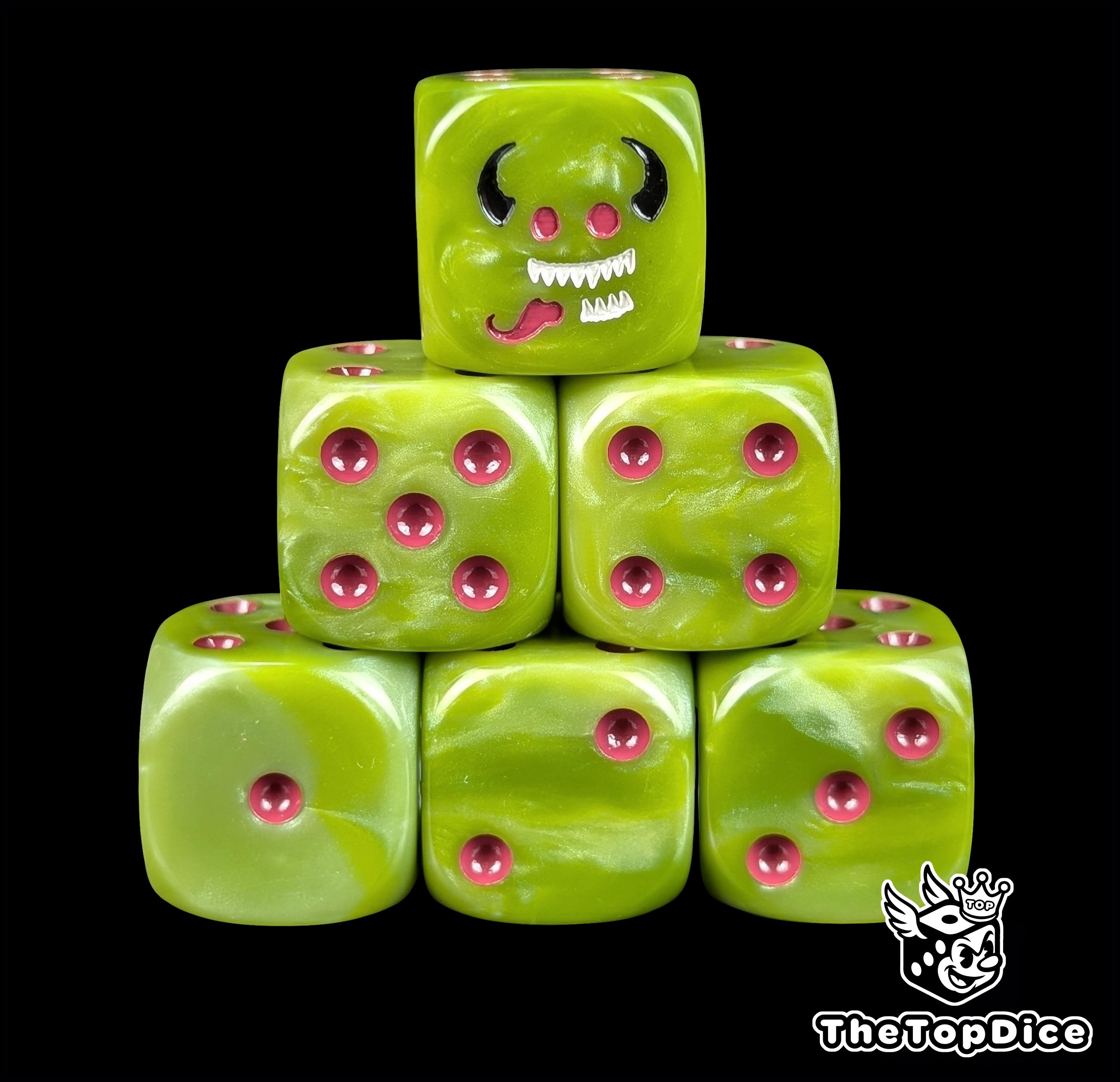 Set De Dés Warhammer 40k – Nurgle Death Guard – 20 Dés