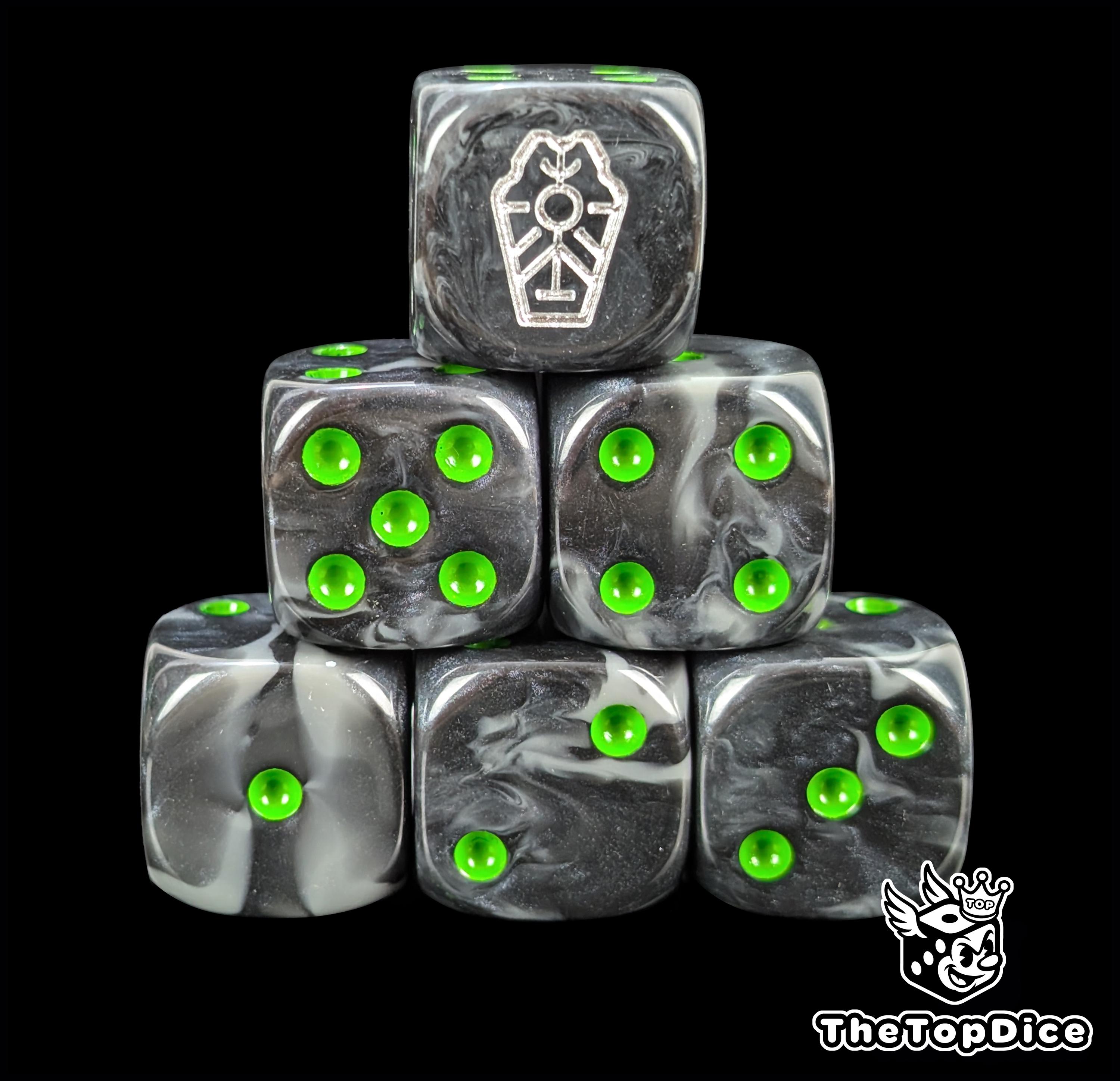 Necron Dice - Etsy UK
