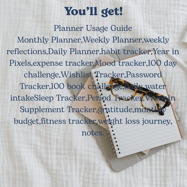 Ultimate Life Planner, Printable Daily Weekly Monthly Planner ...