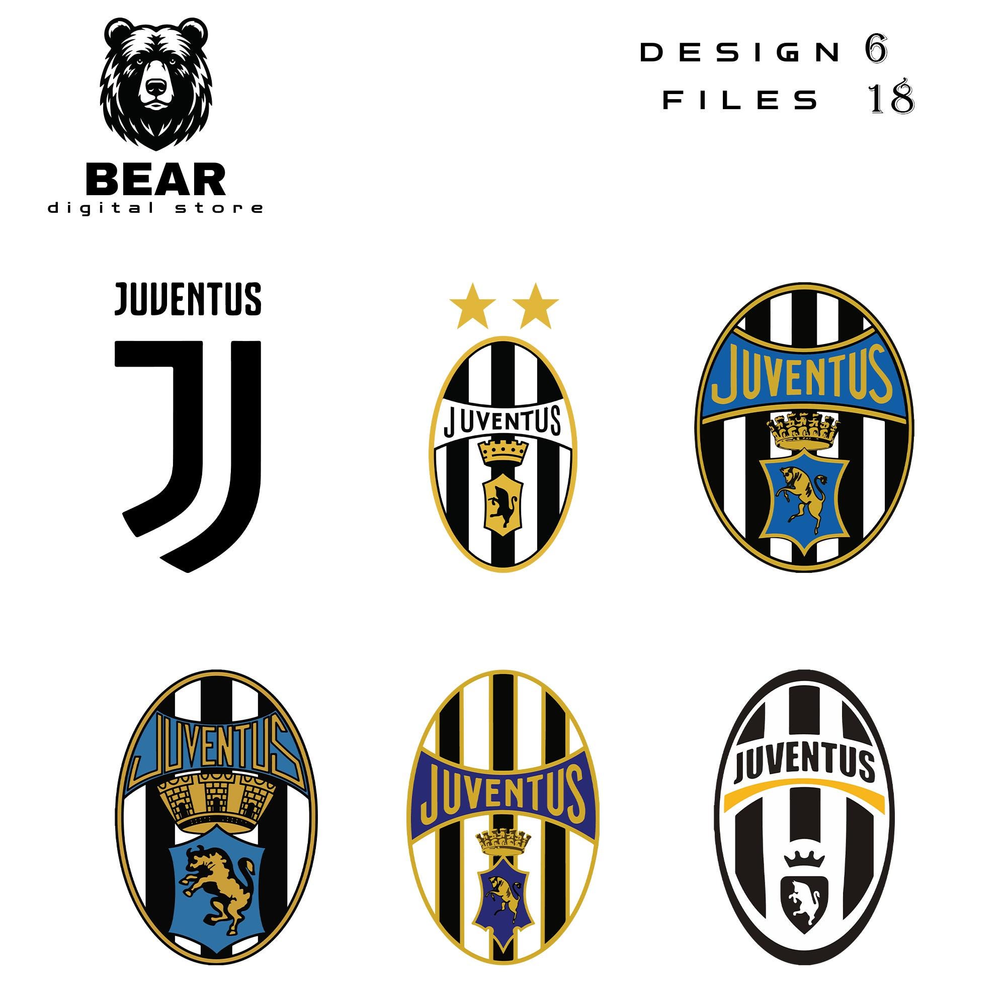 Juventus logo - Etsy 日本