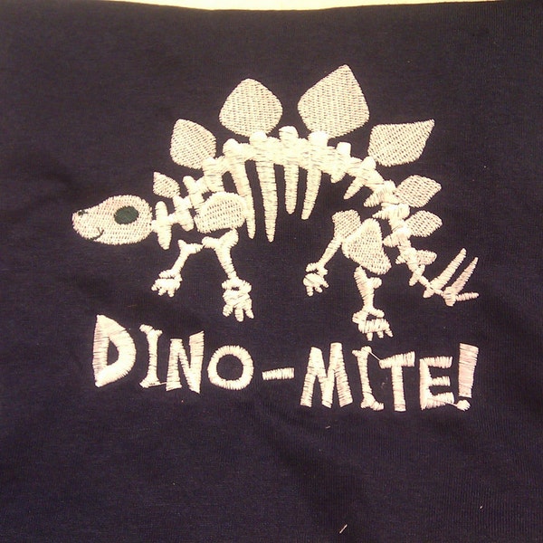 dinosaur shirt glow in the dark