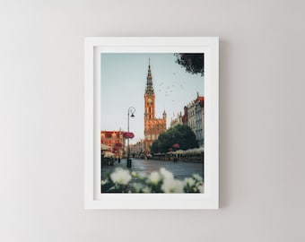 Gdańsk Poland Print | Old Town Architecture, Travel Photography