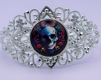 Skull Filigree Braclet