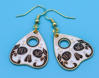 Ouiji Planchette Earrings