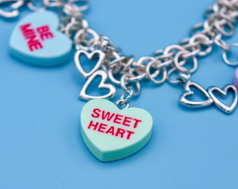 Sweet Heart Charm Bracelet