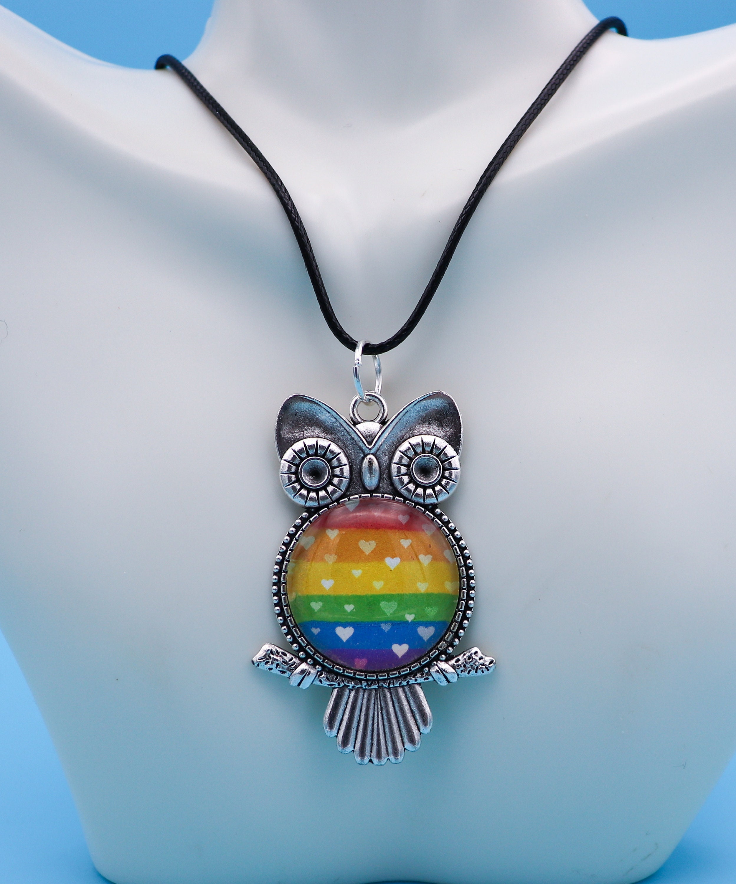 Rainbow Pride Owl