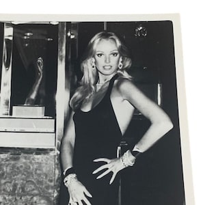 Susan Anton 1970s Miss California Miss Muriel celebrity black and white photo