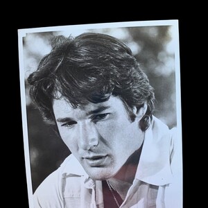 Richard Gere 1970&#39;s celebrity photo actor photograph black and white entertainer wall art