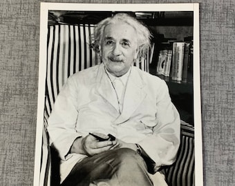 Albert Einstein Schwarz-Weiß-Fotos aus den 1930er Jahren / Preis gilt pro Foto