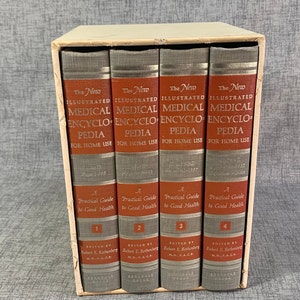Medical Encyclopedia 4 book set 1967 Robert Rothenberg hardcover books