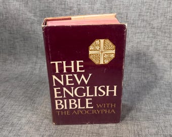 The New English Bible with Apocrypha 1970 hardcover standard edition