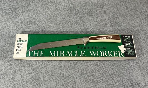 Carving Knife Regent Sheffield Miracle Worker Vintage in Original