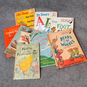 Zerrissene und zerfetzte Kinderbücher Vielfalt Lot von acht gebundenen Bücher ideal für Projekte