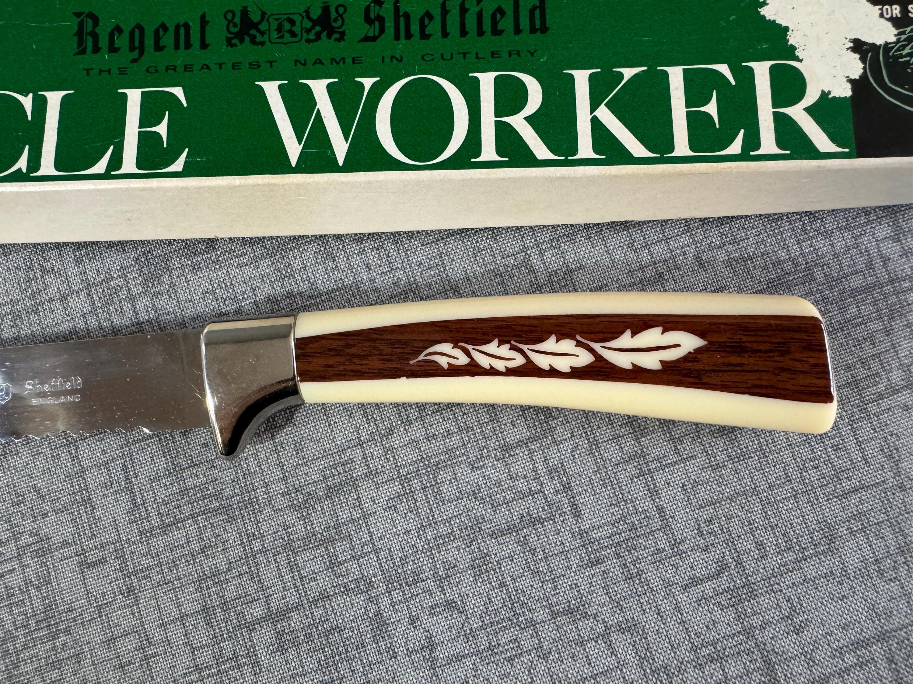 Carving Knife Regent Sheffield Miracle Worker Vintage in Original