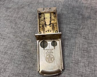 Monarch coin chute for quarter dime for vintage vending machines