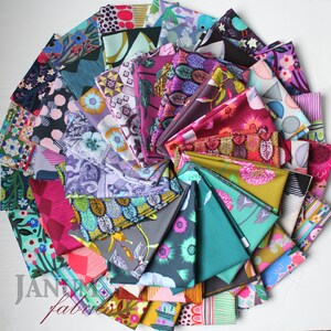 CONSERVATORY complete fabric collection bundles by Anna Maria Horner , Monika Forsberg and Bookhou - 48 prints