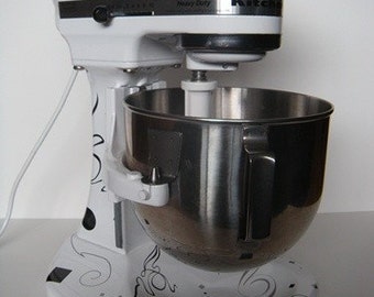 Bling Your Kitchen Mixer: Vinyl, Wall Art, Graphics, Lettering, Decals, Stickers