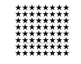 Star Wall Vinyl Decals - Variety of Sizes - Vinyl Wall Art, Graphics, Lettering, Decal, Sticker, Home, Bedroom
