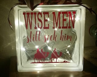 Wise Men Still Seek Him  - Wall Decal, Wall Decor, Home Decor, Words, Christmas, Holiday