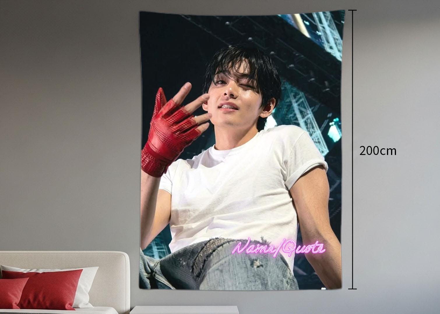 BTS 公式　フラッグ　IMAGE FLAG JIMIN Bts Jimin Flag - Etsy
