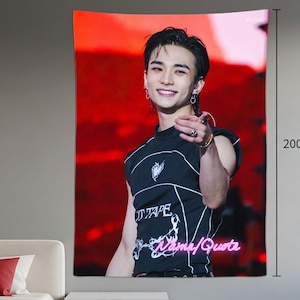 Stray Kids ヒョンジン ブランケット タペストリー フラッグ Stray Kids Flag Hyunjin - Etsy