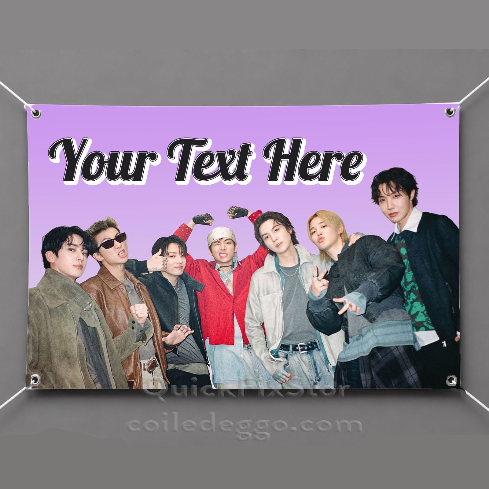 Bts Flag for Room - Etsy