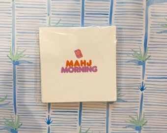 Mahjong Cocktailservetter - rea!