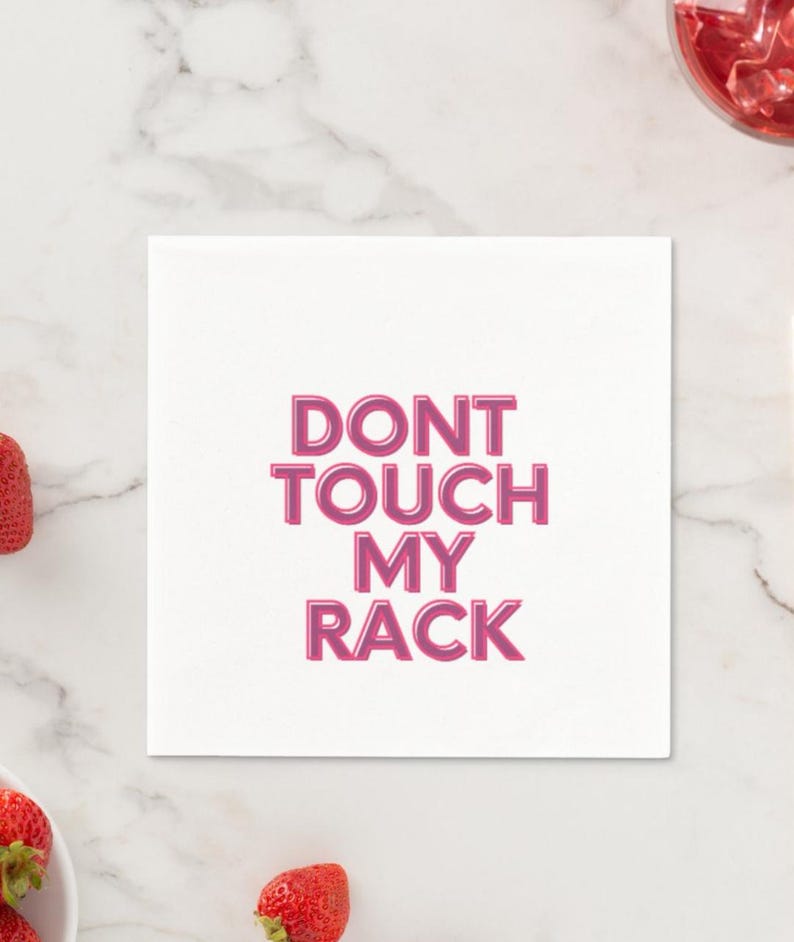PeachyMahjongMerch Mahjong Napkins