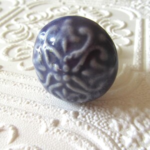 Purple Ceramic Knob Available Individually