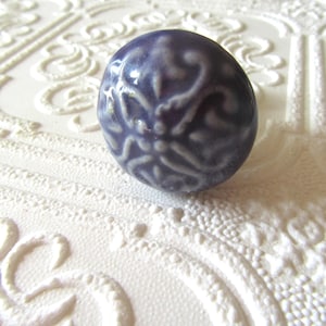 Purple Ceramic Knob Available Individually