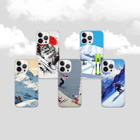 Skiing Phone Case: Winter Sports Protective Cover