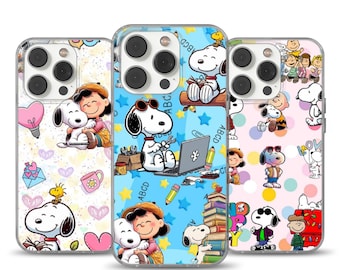 Snoopy Cartoon Dog Phone Case, Gel Cover