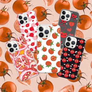 Tomate Handyhülle Cover für iPhone Pro MAX 16e, 15, 14, 13, 12, 11, Google Pixel 9 Pro, 8, 7A, Samsung S25 edge, S24 FE,A55 A54