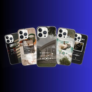 Custom music plaque  Phone Case Player Cover for iPhone 16e, 15, 14, 13, 12, 11, Google Pixel 9 Pro, 8, 7A, Samsung S25 edge, S24 FE, A71, A