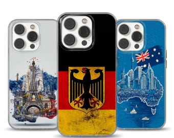 Flag  Phone Case UE  cover for iPhone,Samsung,Goole Pixl,TPU-GEL Cases