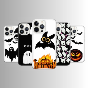 Halloween Dekoration Handyhülle Geist Halloween Dekoration, iPhone 16e, 15, 14, 13, 12, 11, Google Pixel 9 Pro, 8, 7A, Samsung S25 edge, S24 FE, A