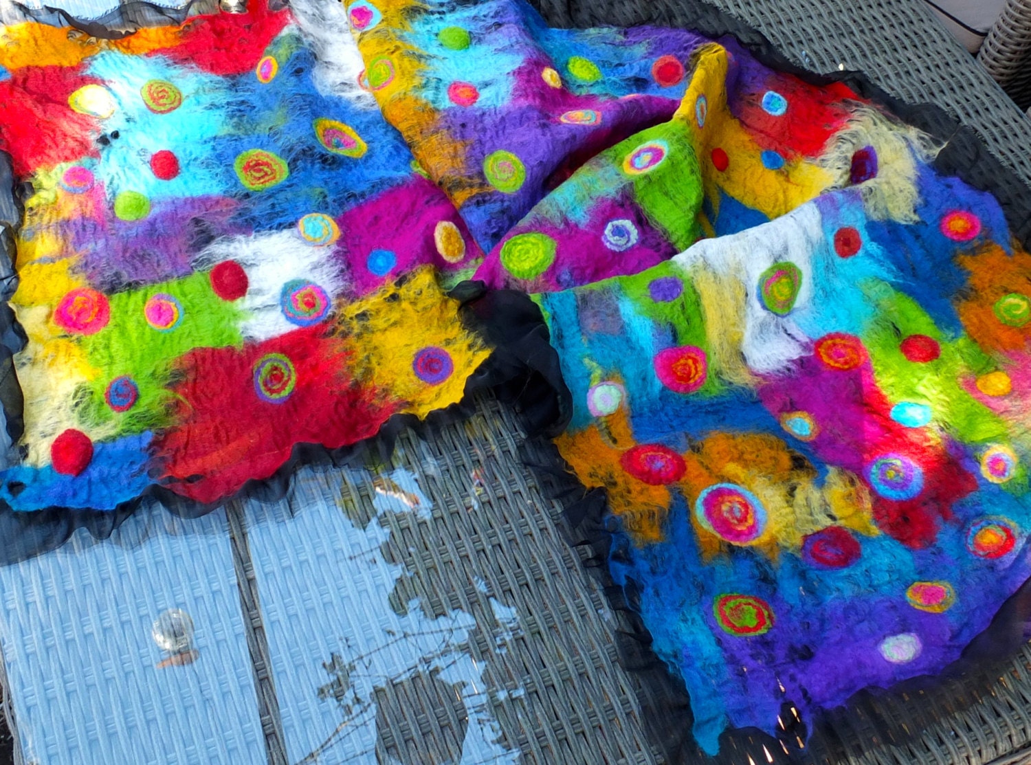 nuno felted shawls wraps