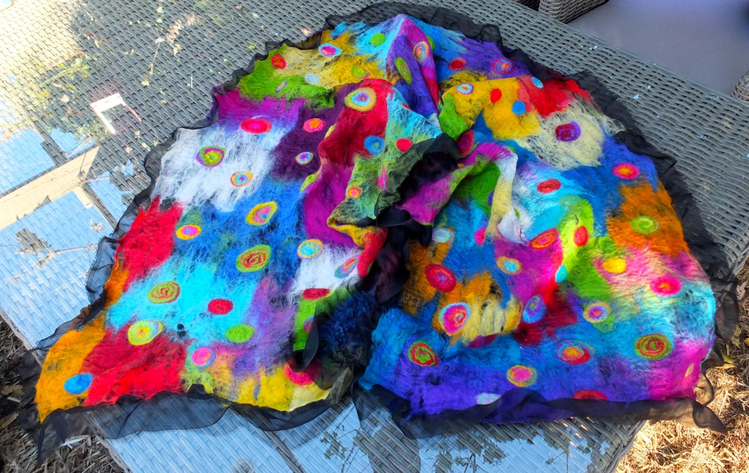 nuno felted shawls wraps