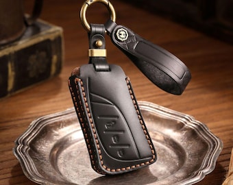 Suitable For Lexus LM350h Key Cover LM500 Crazy Horse Leather