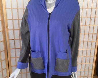 OOAK Ladies large upcycled jacket