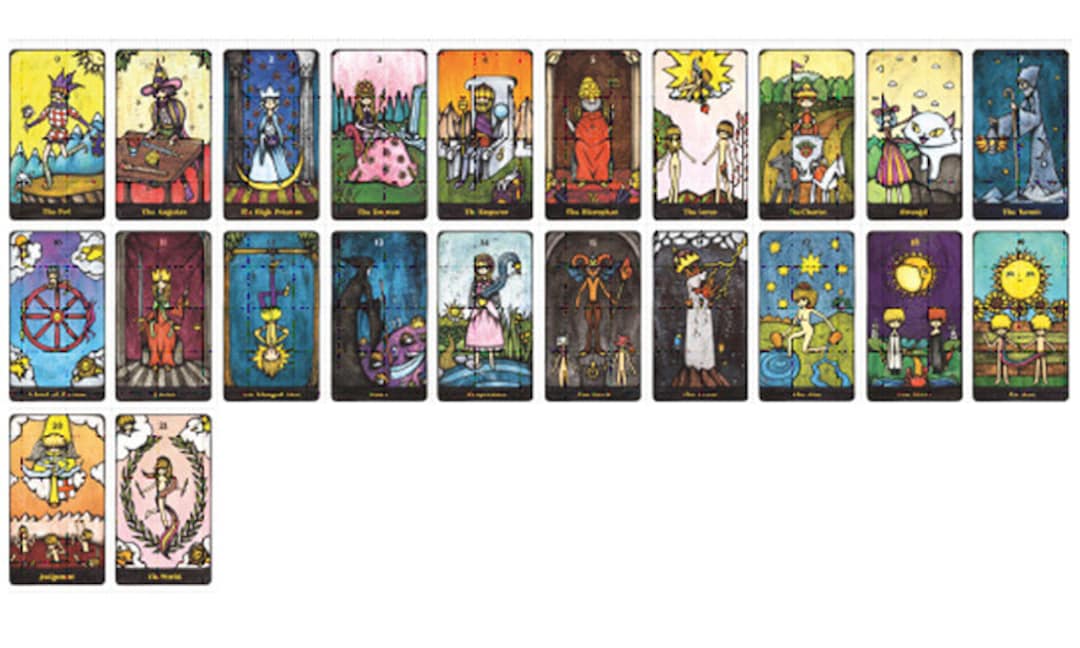 Delos Tarot Deck • Original Borderless Edition • Product of