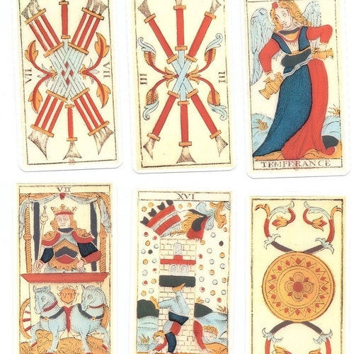 Pdf-printable Thoth 78 Tarot Cards Instant Download - Etsy