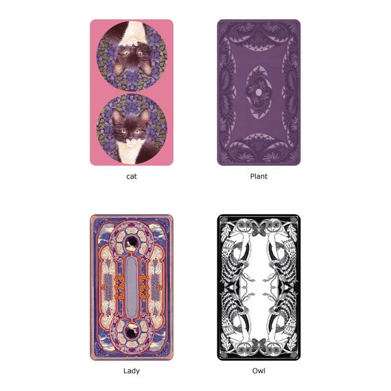 PDF Tarot Card Backside, Blank Tarot Card IMAGE FILE 