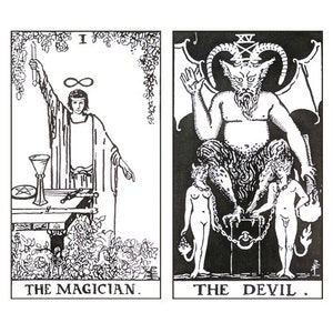 PDF Printable, Color your own tarot deck 22 major arcna Instant Download image 2