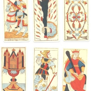 Pdf-printable Marseille Tarot Instant Download - Etsy