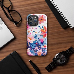 Funda para iPhone Wild Garden: Florece con cada llamada / Funda protectora de inspiración floral para iPhone 13-16